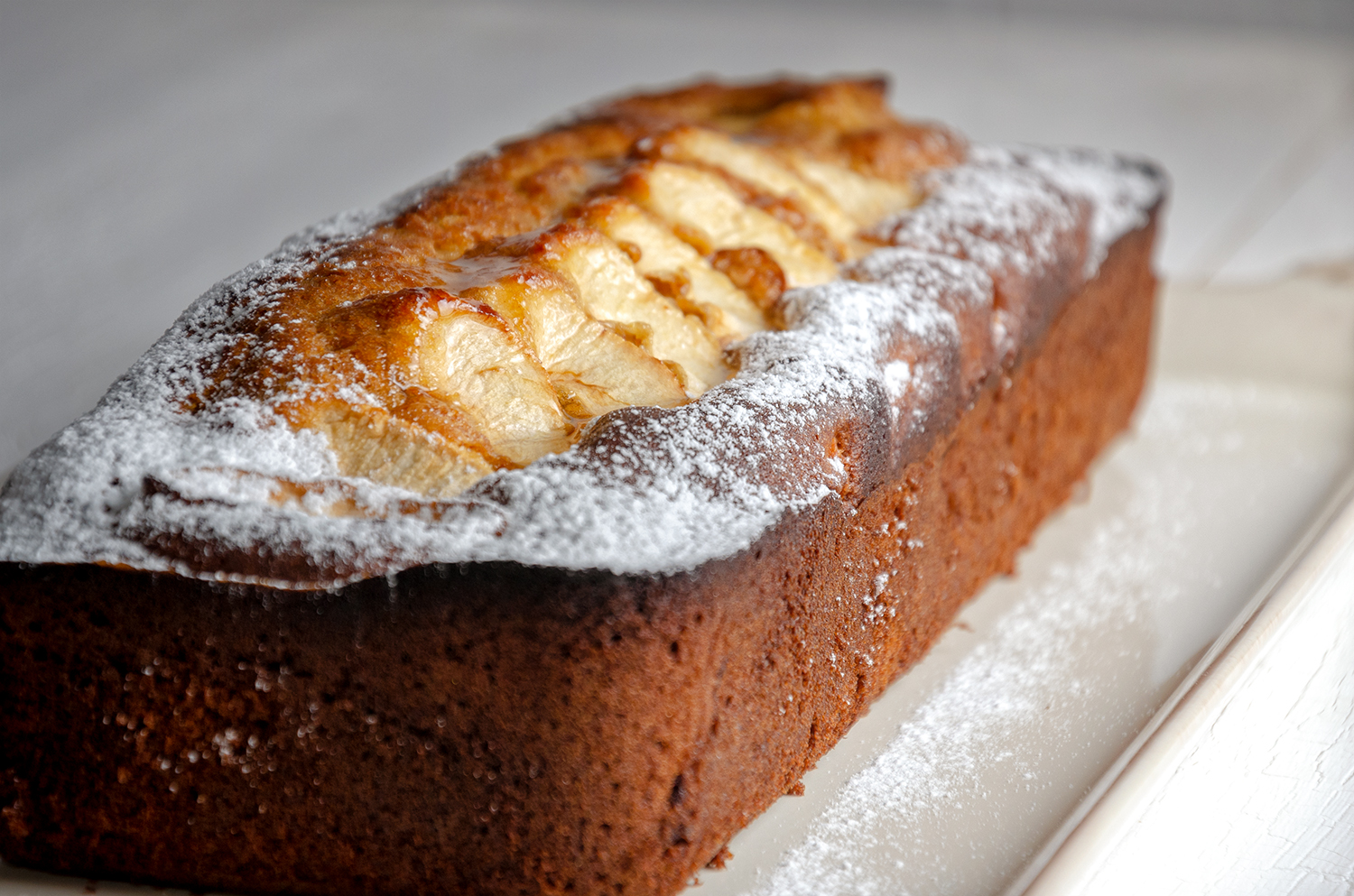 Bolo de Maçã e Mel