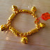 SOLD Rantai Tangan Roti Mata Air Berbuah Love 16.81g u147 18.8cm 0.7cm