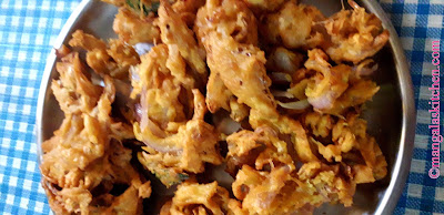 Moong Dal Bhajiya | Pasi paruppu Pakoda |