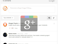 Cara Mengaktifkan/Memasang Google Plus Comments Di Blogger - Kelebihan dan Kekurangan