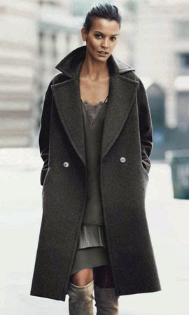 H&M otoño invierno 2014 2015 abrigo