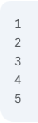 Example 2: Printing Numbers in a Column Output