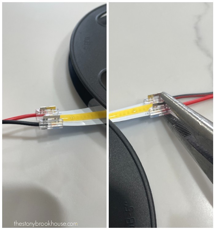 Squeezing Connector Clip