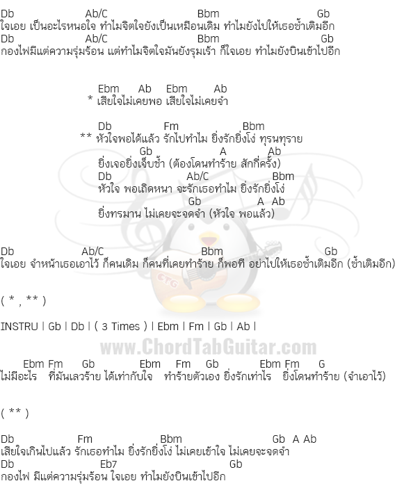 คอร์ดเพลง