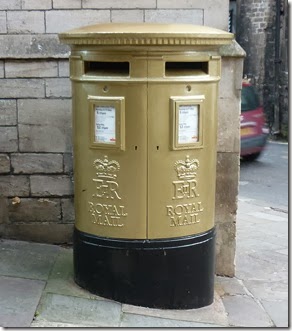 ed mckeever gold post box