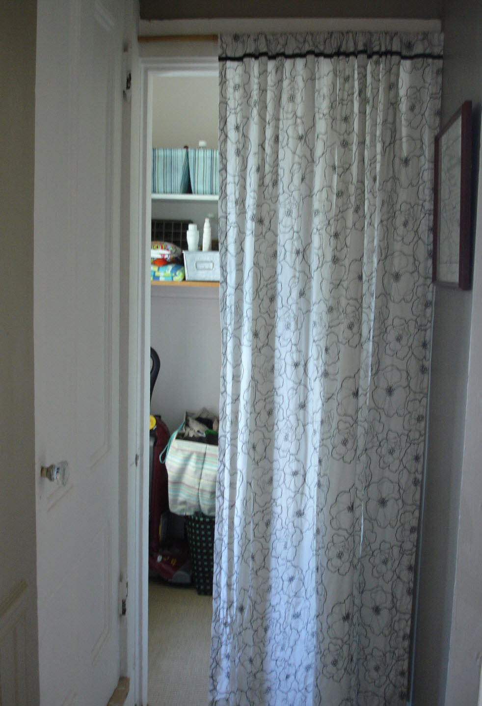 Curtains For Closet Doors Pictures 