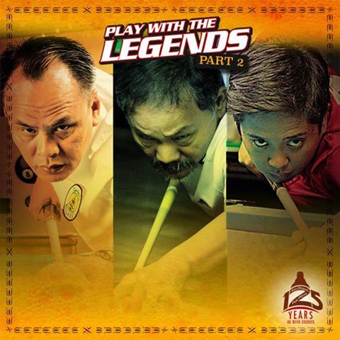  Play with the Billiard Legends  Rubilen, Django at Efren on December 5