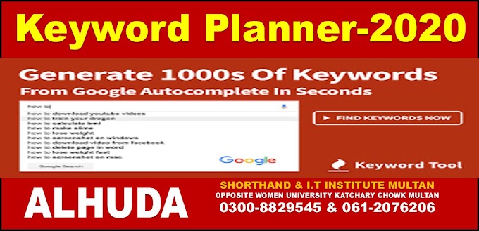 Keyword Planner most important best tools guidance  