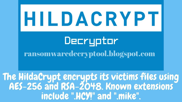 How to remove HILDACRYPT Ransomware HildaCrypt Ransomware Removal Decryptor for HildaCrypt hildacrypt removal hildacrypt ransomware hildacrypt decryptor2019-2020