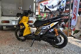 contoh modifikasi mio j trail