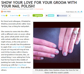 Wedding Nail Polish, make your nails be pure!