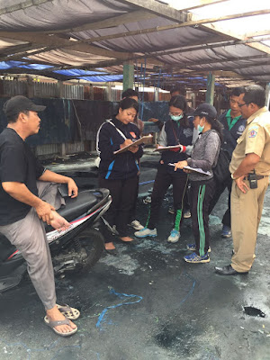 Tertangkap Tangan Buang Limbah Sembarang Dua Usaha Sablon di Panggil DLHK Denpasar