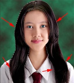 Merubah Warna Mata, Rambut Dengan Photoshop