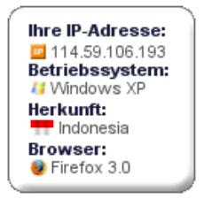 ntuk mengetahui Ip Address yang kini kita gunakan sangatlah praktis Mengetahui IP Address Pada Blog