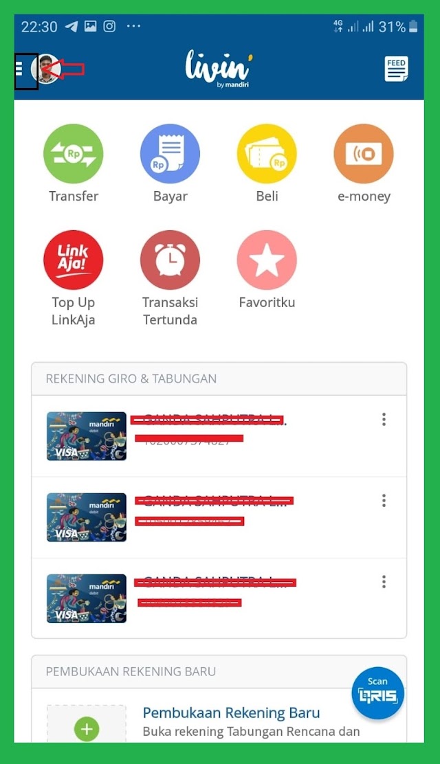 Cara Mengganti Kartu Debit Mandiri secara Online