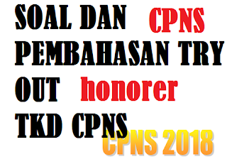 soal TKD CPNS Guru Honorer