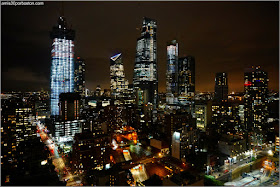 Vistas Nocturnas desde la Terraza del DoubleTree by Hilton Hotel New York Times Square West