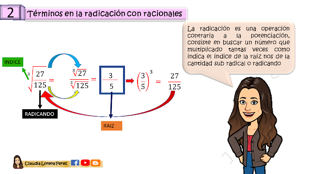 TERMINOS DE LA RADICACION DE RACIONALES 11