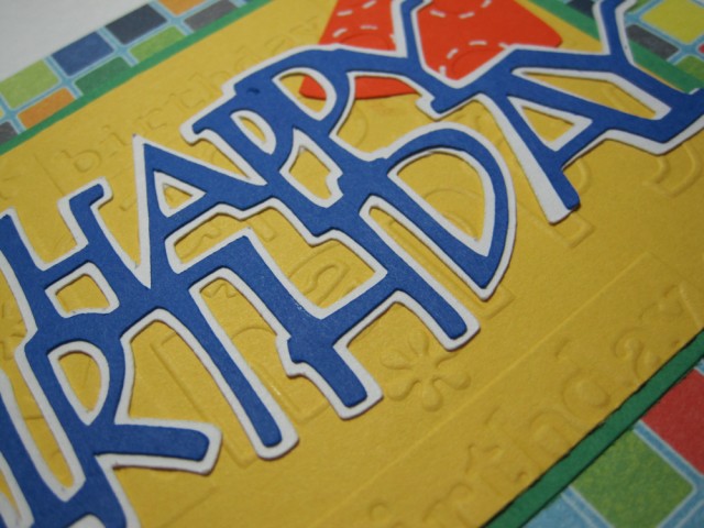 Birthday Cards 2011. Here is a irthday card I made