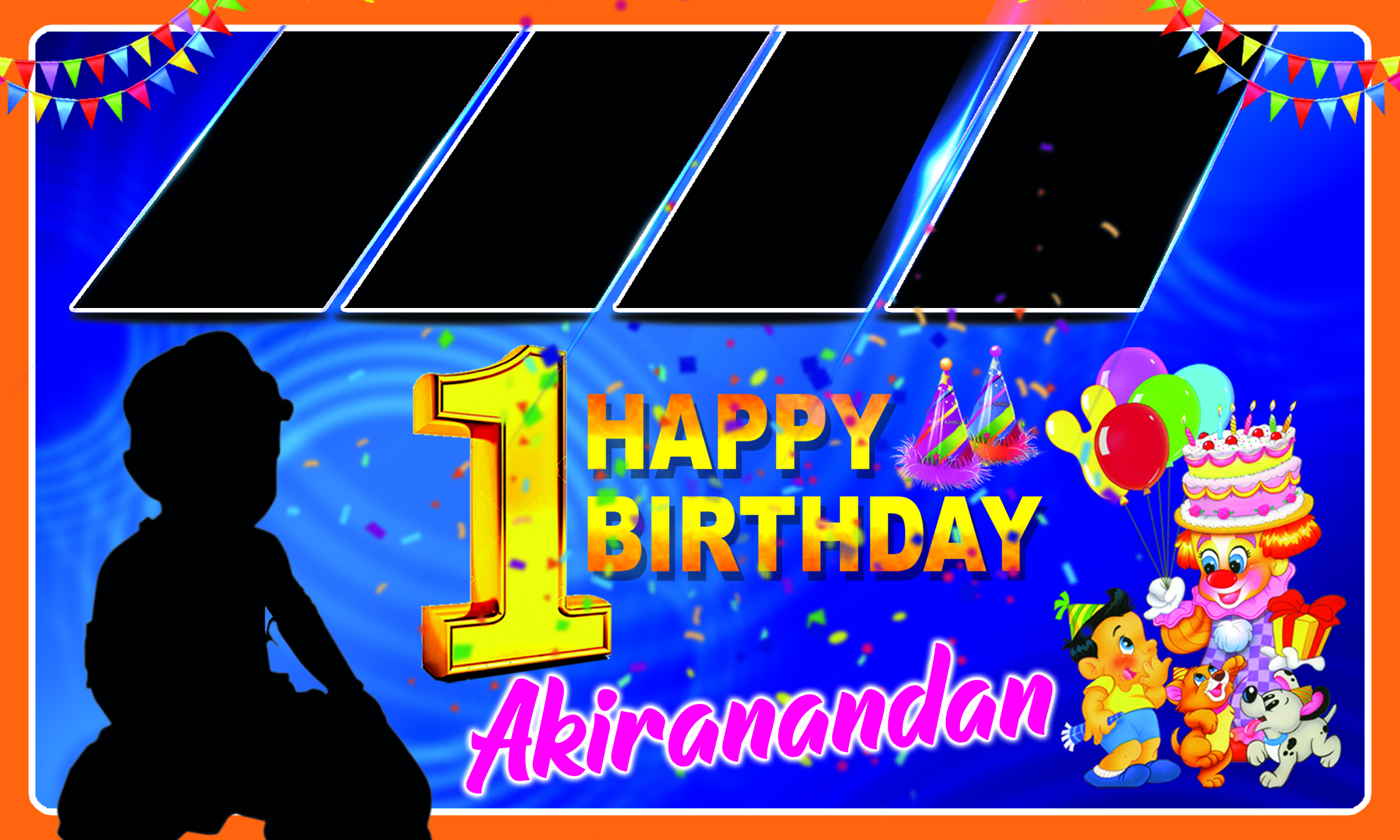 Birthday banner psd 13