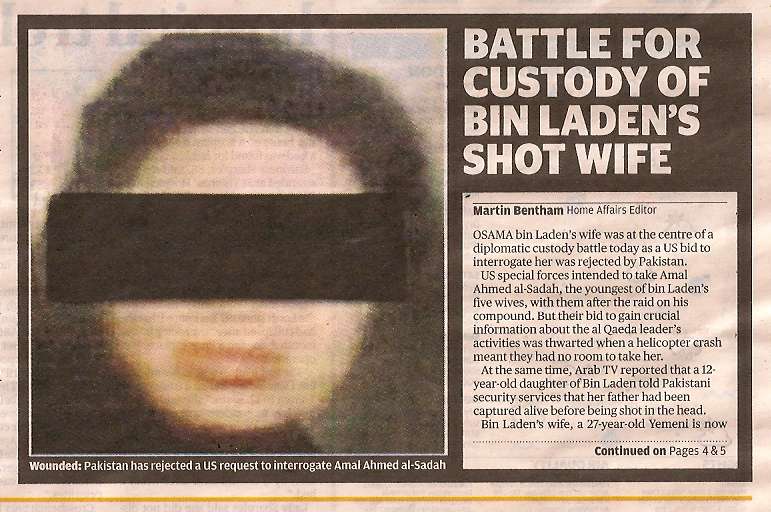 in laden wife bin laden. Osama Bin Laden#39;s wife