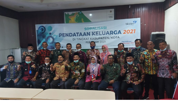 Sekda Asraf Buka Sosialisasi Pendataan Keluarga 2021 Tingkat Kabupaten Kerinci