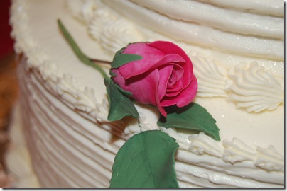 the cake sugarpaste rose 3