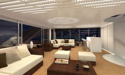 Yacht interior