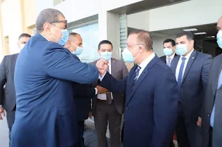 محافظ الإسكندرية يستقبل وزير القوى العاملة بمكتبه بالديوان العام