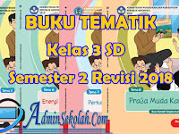 Download Buku Kelas 3 SD Kurikulum 2013 Revisi 2018 Semester 2 Lengkap