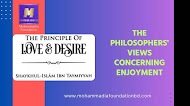 THE PRINCIPLE OF LOVE & DESIRE: The Philosophers' Views Concerning Enjoyment