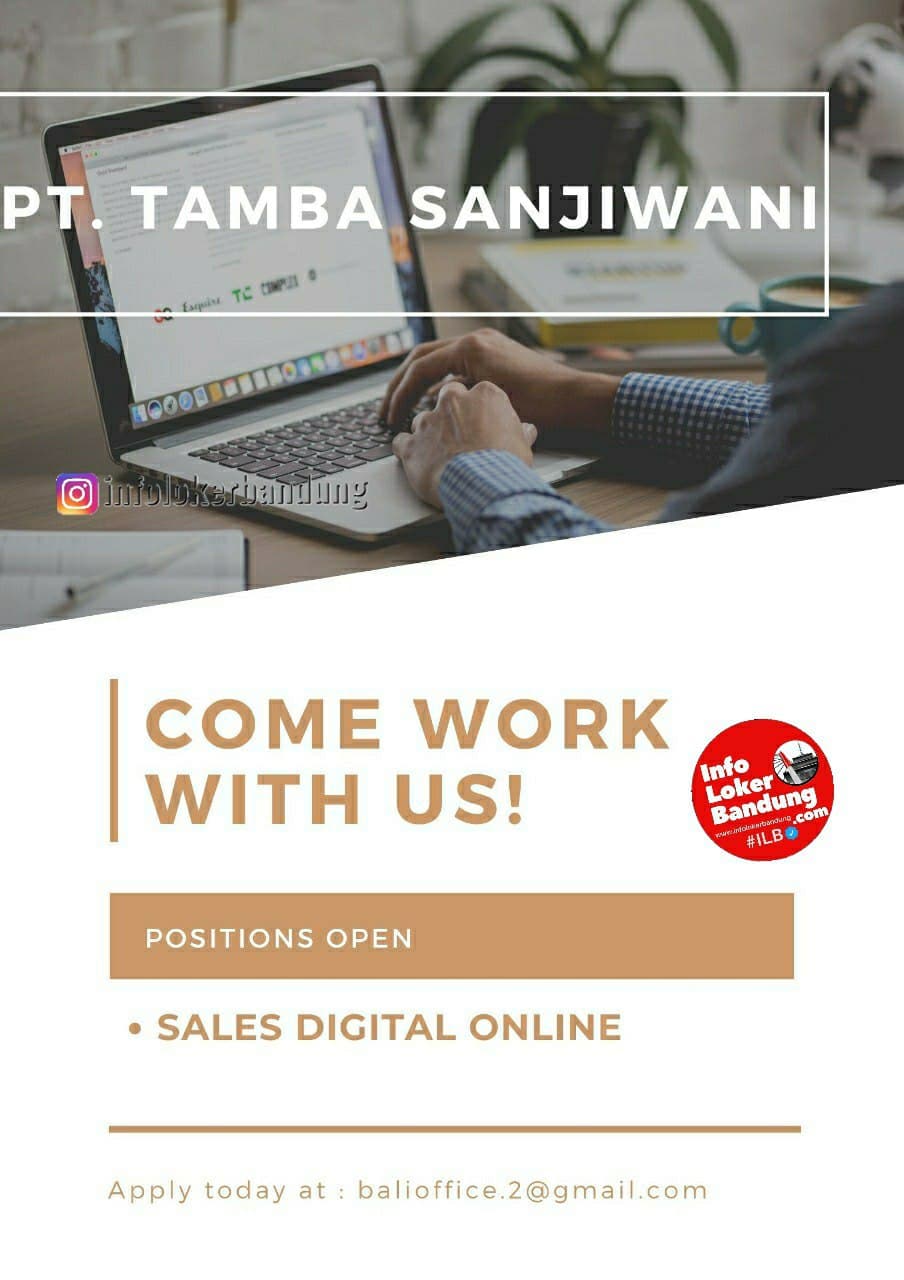Lowongan Kerja PT. Tamba Sanjiwani Bandung Desember 2020