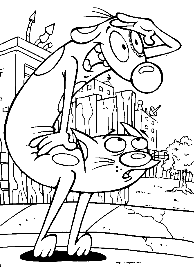 Check out amazing catdog artwork on deviantart. Coloring Pages Online Catdog Coloring Pages