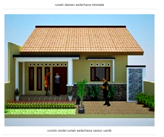 rumah idaman masa kini<br />