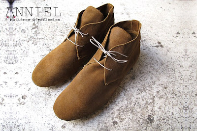 Desert boots Anniel homme en daim tabac