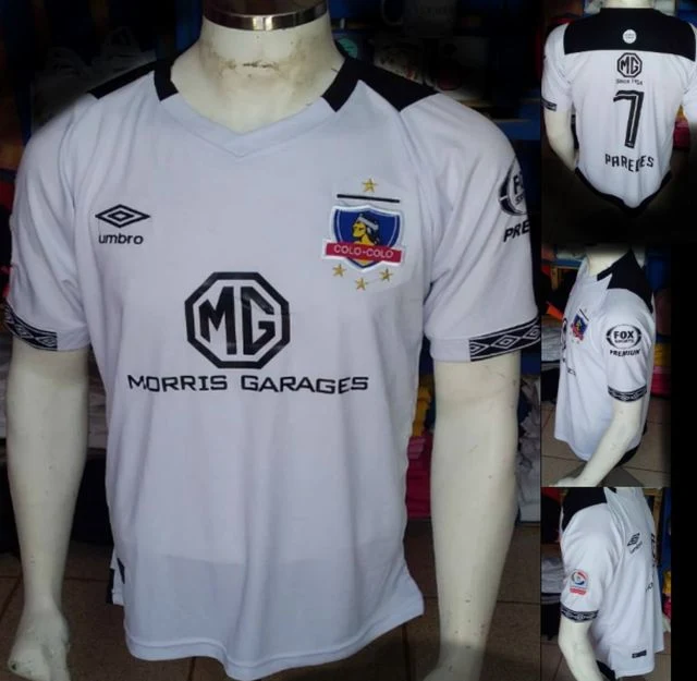  estas son las camisetas falsas de Colo Colo