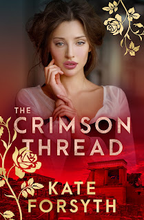 The Crimson Thread by Kate Forsyth book cover