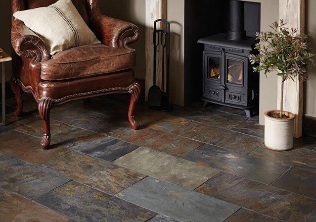 Natural Stone Decorating Floor Rustic