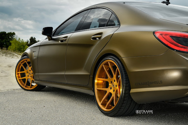Mercedes-Benz AMG CLS63 On Strasse Forged Wheels