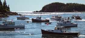 Cutler Harbor Lobster Boats