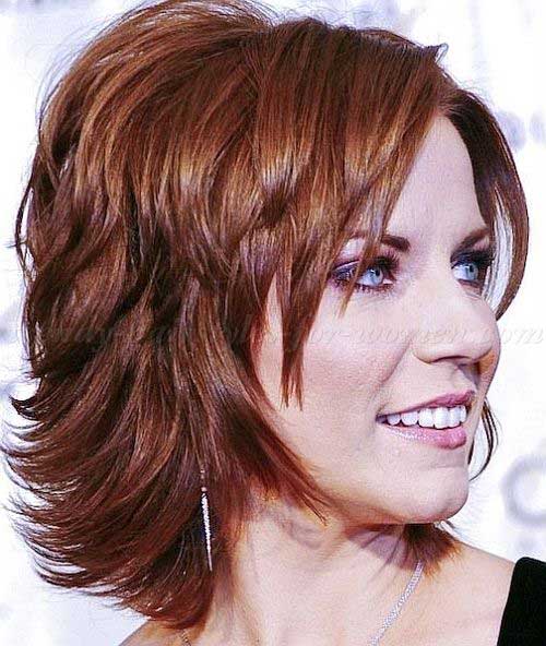 short layered haircuts for very thick hair
