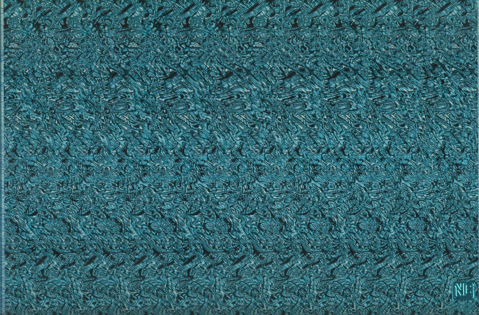 3D Stereogram Magic Eye Dibuang Sayang VOS Quality