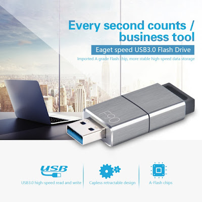 Eaget F90 USB 3.0 128GB Shockproof USB Flash Drive U Disk Pen Drive High Speed 5Gbps 