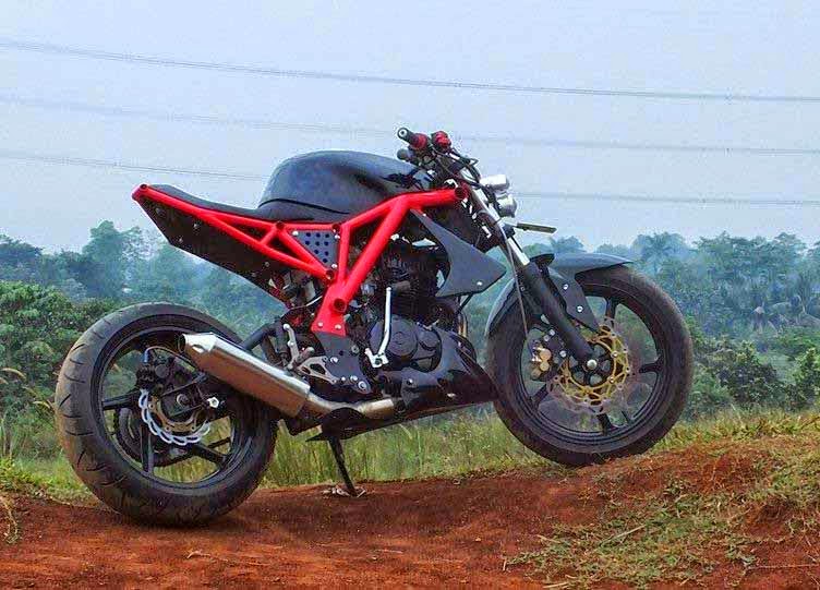 Dunia Modifikasi  Kumpulan Foto Modifikasi  Motor  Honda  