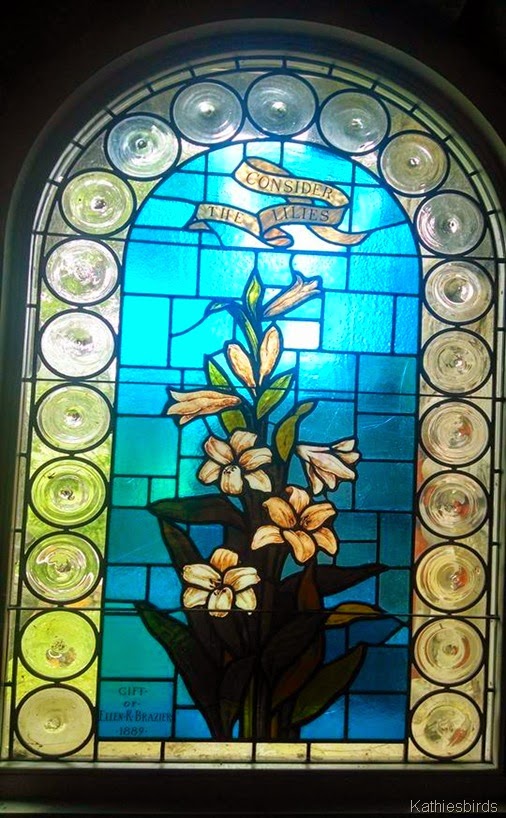 9. Stained glass window 7-3-14
