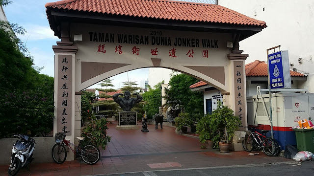 malacca jonker walk heritage park