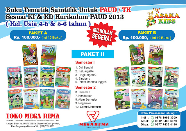 buku tematik saintifik, buku paud tematik, buku paud saintifik, buku paud k13,buku paud, buku tk penerbit asaka prima, buku paket paud asaka, buku paud tematik saintifik 2022, buku paket paud murah, penerbit buku tk di tangerang buku administrasi paud,