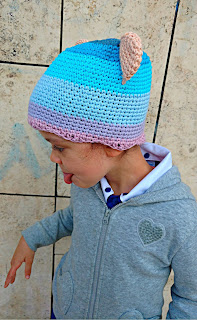 crochet beanie with ears