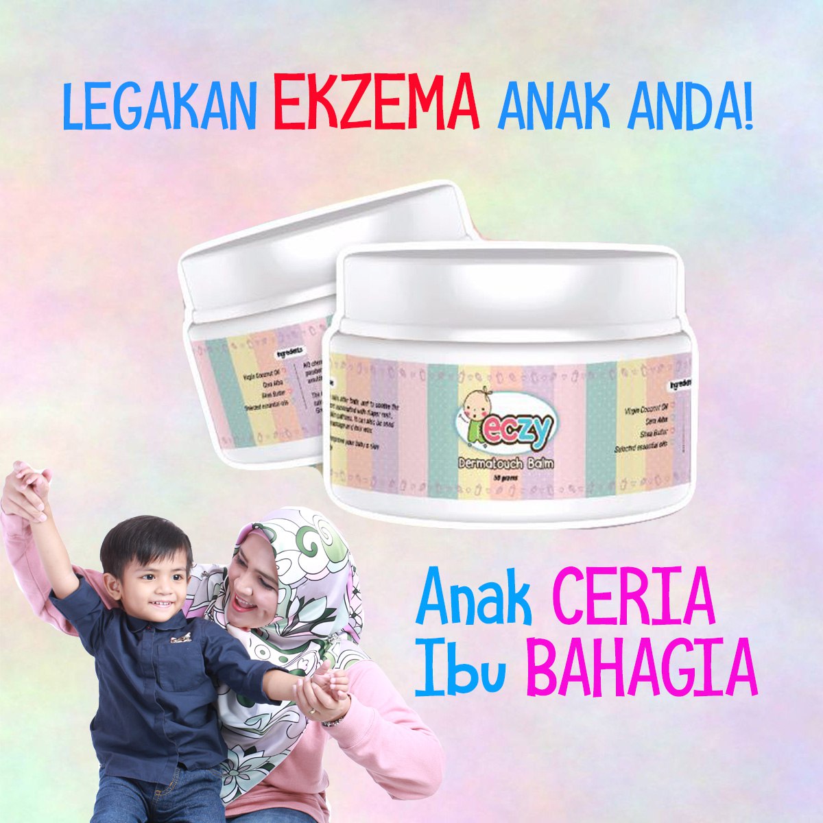 RAWAT ECZEMA SECARA SEMULAJADI: BEDAK BAHAYA UNTUK ANAK 