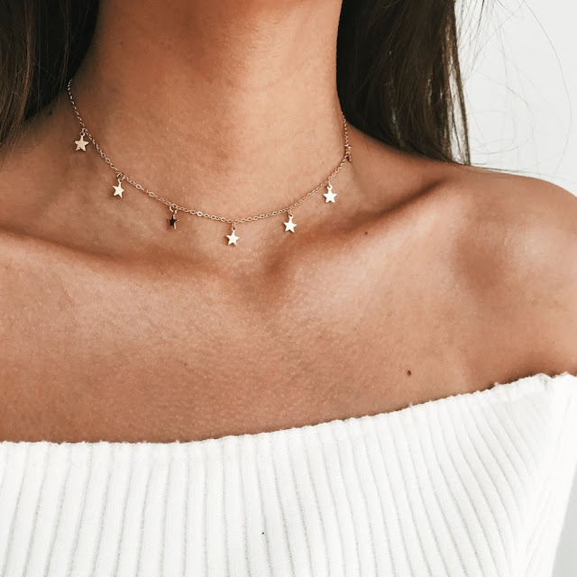 collier fantaisie tendance